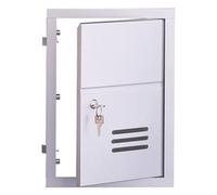 Sportello alluminio (26x36cm) Argento anodizzato 17SC1BR