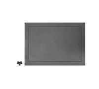 Sportello contatore acqua 70X50 nero