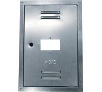 SPORTELLO CONTATORE GAS 35X50HCM ZINCATO
