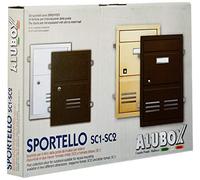 Alubox SC1 Sportello Da Incasso In Alluminio Argento 8011639001377