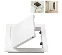 Sportello di Accesso per Cartongesso, Parete e Soffitto, Servizio Elettrico e Sanitario, Porta di Ispezione, Copertura per Ispezione, Sportello di Ispezione, Pannello di Accesso(Bianco,245x390mm)