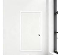 Sportello Di Ispezione Con Serratura A Chiave 30x41cm~91x122cm Botola D'Accesso Soffitto E Parete In Alluminio A Nido D'Ape Pannello Di Accesso Cartongesso Verniciabile(Beige,32x36in/81x91cm)