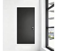 Sportello Di Ispezione Con Serratura A Chiave 30x41cm~91x122cm Botola D'Accesso Soffitto E Parete In Alluminio A Nido D'Ape Pannello Di Accesso Cartongesso Verniciabile(Dark gray,18x42in/46x107cm)