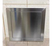 Sportello di ispezione in acciaio inossidabile, pannello di accesso per pareti e soffitti, piastra di copertura per fori a parete con chiusura a pressione per cavi elettrici a scomparsa,16x26in