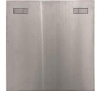 Sportello di ispezione in acciaio inox, 400 x 400 mm