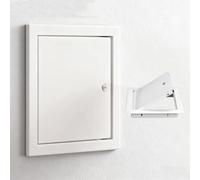 Sportello Di Ispezione In Alluminio, Bianco, 25 X 25 cm, con Serratura, Sportello Ispezione Porta Di Ispezione Elettrica Della Condotta, Pannello Di Accesso Personalizzabile(150x150mm)