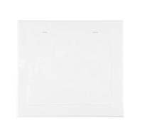 Sportello di ispezione in plastica, sportello di ispezione con Pannello di Accesso incernierato in plastica ABS Bianco, Diverse Dimensioni (150x150 mm)(100x150mm)