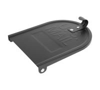 Sportello di Ricambio per Cassetta Postale, Ferro 6,9 X 8,5 Nero | Chiusura Stabile, Rivestimento Resistente al Meteo, per Modelli a Colonna e Cassette da Marciapiede