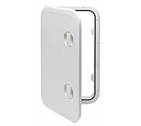 SPORTELLO GRIGIO MM.357 X 606