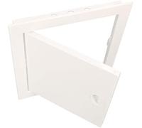 Sportello in plastica ABS bianca - anta per cartongesso, muratura, etc