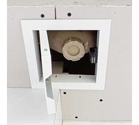 Sportello Ispezione Botola d'accesso a Soffitto per Mansarda, Piastra Di Copertura per Pareti e Soffitti, Apertura A Pressione, Coperchio Sportello di Accesso Incassato(20x40cm)