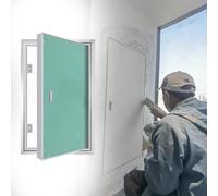Sportello Ispezione Botola per Pannello di Accesso in Cartongesso Verniciabile, Porta di Accesso a Parete in Cartongesso Porta a Scomparsa per Impianti Idraulici, Botola di Ispezione a Incasso(40x60cm