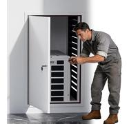 Sportello Ispezione Copertura Pannello Accesso Ad Incasso, Coperchi Apertura Fori Nel Muro, Porta Accesso Portello Ispezione Interna Resistente Alle Intemperie Serratura(White,30x34"/76.2x86.4cm)