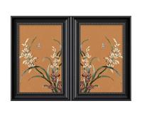 Sportello Ispezione e Parete Ispezione Doppia Porta Decorativa | Cornice Decorativa, Design a Scomparsa per la Scatola del Contatore, Soggiorno Sala da Pranzo(Yellow,50x80cm/20x31in)