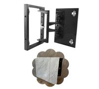 Sportello Ispezione Flush Mount Plumbing Inspection Service Door, Push to Open Tileable Access Panel Board, Magnetic Electrical Home Garage Revision Attic Doors(18x18in/450x450mm)