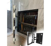 Sportello Ispezione Kit per Botola d'Accesso Magnetica per Piastrelle, d'Ispezione per Bagno e Doccia Impermeabile Nascosta, Copertura Personalizzata per Revisione(8x10in/200x250mm)