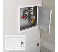 Sportello Ispezione Pannello di Accesso Idraulico a Scomparsa 60 50 40 30 20 cm, Sportello di Ispezione Antipolvere per La Sicurezza dei Cavi, Porta Metallica per Soffitta(18x24in(45x60cm))