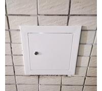 Sportello Ispezione Pannello di Accesso in Metallo Bloccabile, Piccola Porta di Accesso Alla Soffitta, Sportello di Ispezione per Cartongesso, Porta Nascosta di Accesso All'impianto Idraulico(25x60cm/