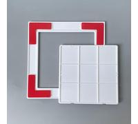Sportello Ispezione Pannello di Accesso in Plastica Autoadesivo, Sportello di Ispezione a Scatto per Pareti e Soffitti, Coperchio per Fori Nel Muro Che Nasconde( 150x200mm(5 7/8x7 7/8"))