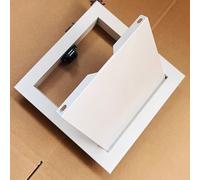 Sportello Ispezione Pannello di Accesso Magnetico per Cartongesso o Soffitto, Sportello di Accesso in Metallo con Apertura a Pressione, Pannello di Accesso Bianco per Impianti Idraulici(30x40cm)