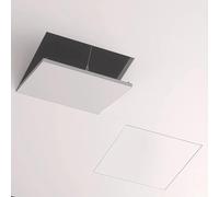 Sportello Ispezione Pannello di Accesso per Montaggio A Parete e Soffitto, Sportello di Accesso per Cartongesso con Cerniera, Coperchio per Foro Parete Isolato(8x10in(200x250mm))