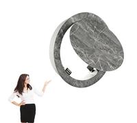 Sportello Ispezione Pannello di Accesso Rotondo Magnetico in Diversi Stili, Coperchio con Sportello di Apertura a Pulsante, Sportello di Accesso da 15/20/ 25/30/ 40/ 45cm(B,40cm/15.7in)