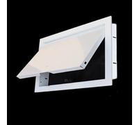 Sportello Ispezione Piastra Di Ispezione Commerciale, Pannello Accesso Per Soffitto A Parete In Metallo Impermeabile Soffitta/garage, Copertura Decorativa Porte Riparazione(6x12"/152x305mm)