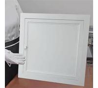 Sportello Ispezione Porta a Muro per Soffitta con Impianto Idraulico e Elettrico Nascosto, Pannello di Accesso a Filo con Maniglia, Sportello di Ispezione per Valvola Doccia(6x6in(150x150mm))