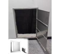 Sportello Ispezione Sportello di Accesso In Acciaio Inox con Molla per Cartongesso, Pannello di Accesso Idraulico per Cartongesso 30x30 35x35 40x40 45x45 cm, Coperchio per Foro(150x150mm/6x6in)