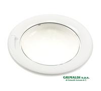 SPORTELLO OBLÒ COMPLETO PER PORTA LAVATRICE CANDY HOOVER 43028114 ORIGINALE