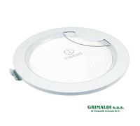 SPORTELLO OBLÒ CON CERNIERA PER LAVATRICE ARISTON INDESIT C00272454 ORIGINALE