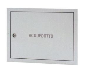 Sportello per contatori acqua in lamiera zincata
