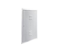 Ferrari Sportello per protezione contatore gas zincato 50x40x4,2 cm (HxLxP)