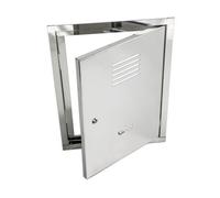 SPORTELLO PER PROTEZIONE GAS ZINCATO L1XH1(nicchia)36x51-LXH 40x55 DK