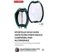 SPORTELLO COPERCHIO UNITA' FILTRO FOLLETTO VK 150 COMPATIBILE