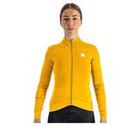 Sportful 1121535 MONOCROM W TH Jrs Maglia Lunga Donna Yellow S
