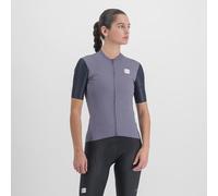 Sportful 1123025-456 Checkmate W Jrs Maglia Lunga Donna Galaxy Blue CHALCK Violet XL