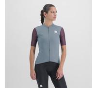 Sportful 1123025-623 Checkmate W Jrs Maglia Lunga Donna Huckleberry Blue Radiance L