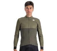 SPORTFUL 1123517-276 Checkmate TH Jersey Maglia Lunga Uomo Cedar Olive Green Taglia S