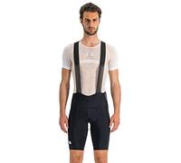 Sportful Classic BIBSHORT, Pantaloncini Uomo, Nero/Ash Grey, S