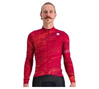 Sportful Cliff SUP TH Jrs, T-Shirt Uomo, Red Rumba Pompelmo Red Wine, L