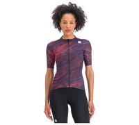 SPORTFUL Damen Cliff Supergiara Kurzarmtrikot, Größe L, Radtrikot, fucsia
