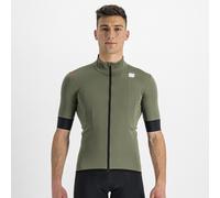 Giacca Sportful Fiandre Light NoRain manica corta verde grigio-blu nero - 3XL