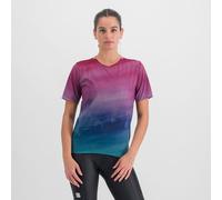 Sportful Flow Giara Women's T-Shirt M Berry Blue/Pink