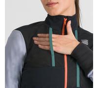 Sportful Giacca Supergiara Gore-tex Infinium™ Black / Cemente / Violet