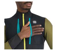 Sportful Giacca Supergiara Gore-tex Infinium™ Black / Greene / Blue