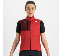 Sportful Giara Layer Women's Vest L Red Rumba