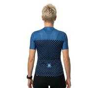 Sportful Maglia A Maniche Corte Checkmate Blue Ceramic