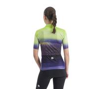 Sportful Maglia A Maniche Corte Flow Supergiara Nightshade / Green