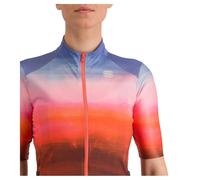 Sportful Flow Supergiara W - maglia ciclismo - donna L Orange/Pink/Purple woman
